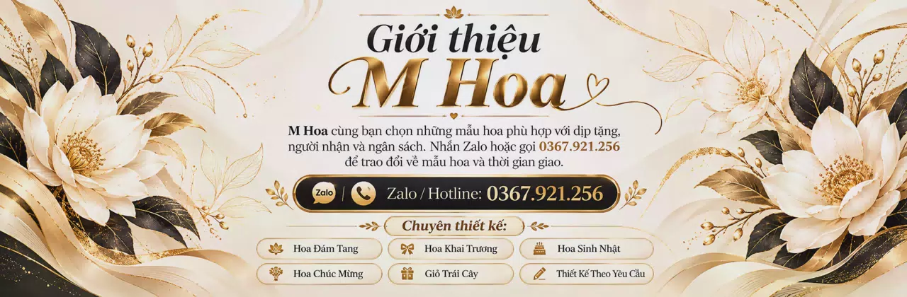 Ảnh bìa Shop hoa tươi Xã Nam Minh Ninh Bình - Hoa gửi trao, tình ở lại